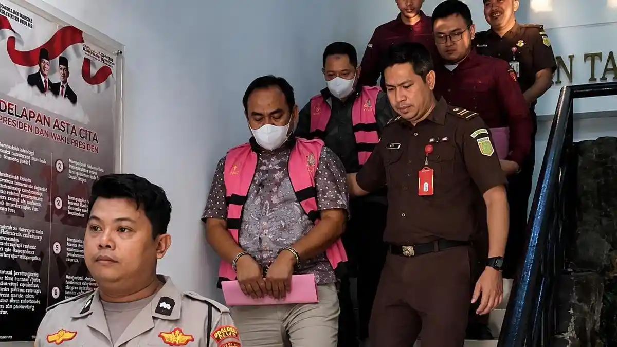 mantan pejabat Perumda Tirta Bhagasasi dalam kasus dugaan korupsi